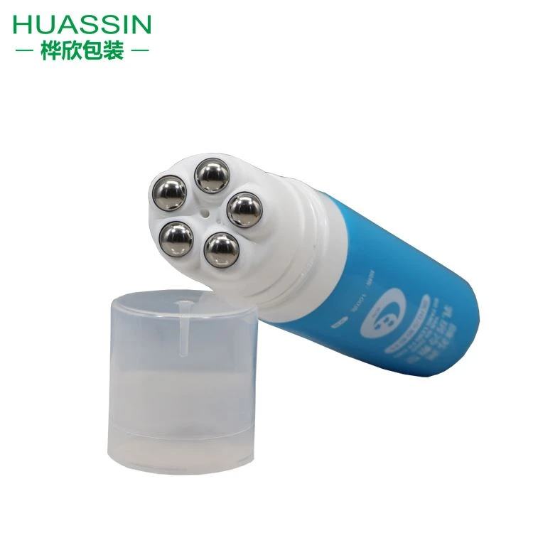 Massage roller ball tube