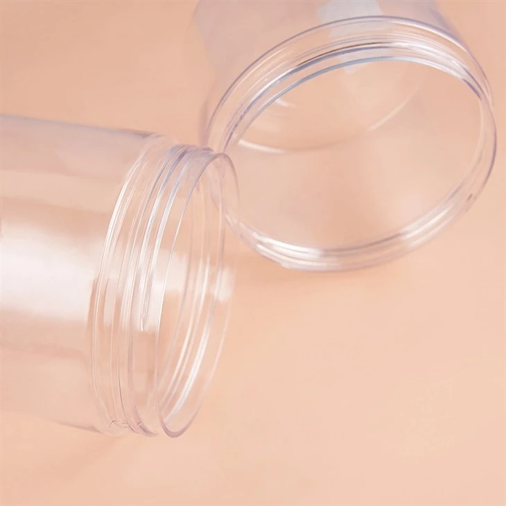 300ml 350ml PET Transparent Packaging Cream Jar price
