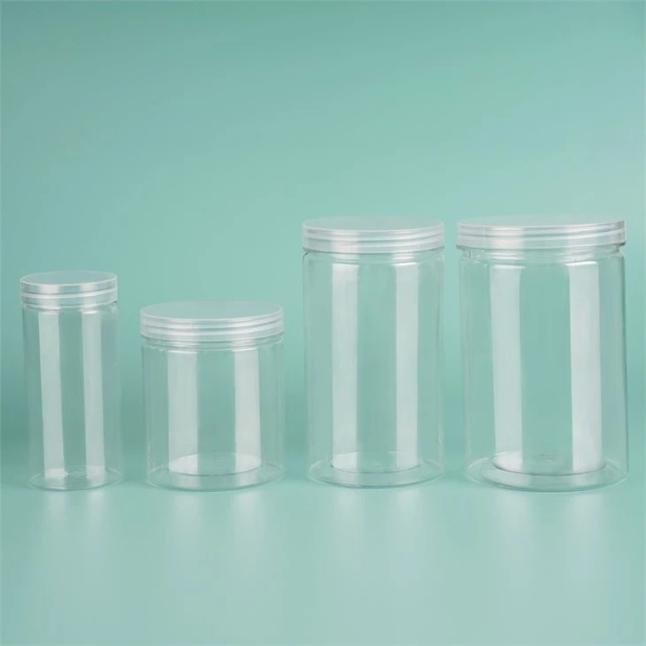 200ml 800ml PET Food Grade Plastic Can With Lid 200ml 800ml PET Food Grade Plastic Can With Lid